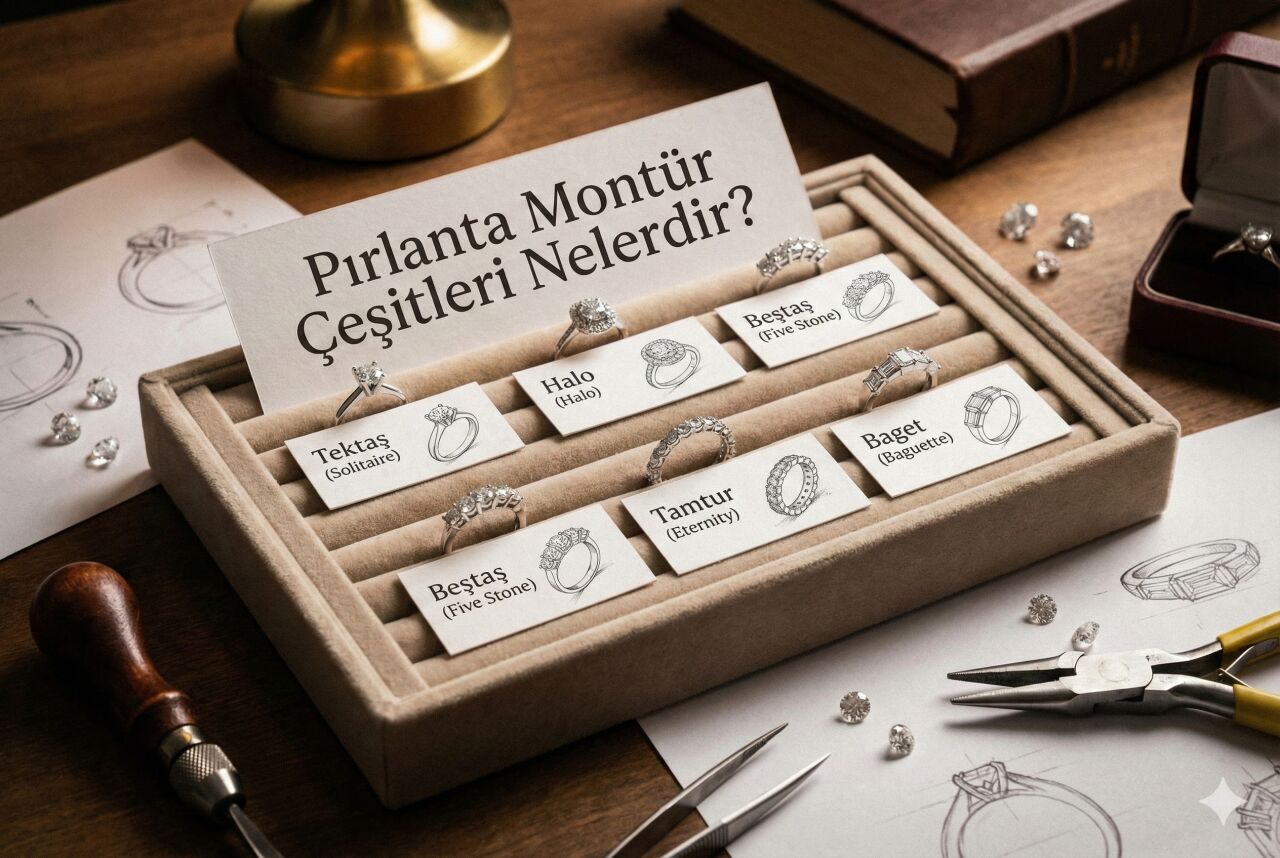 Pırlanta Montür Çeşitleri Nelerdir?