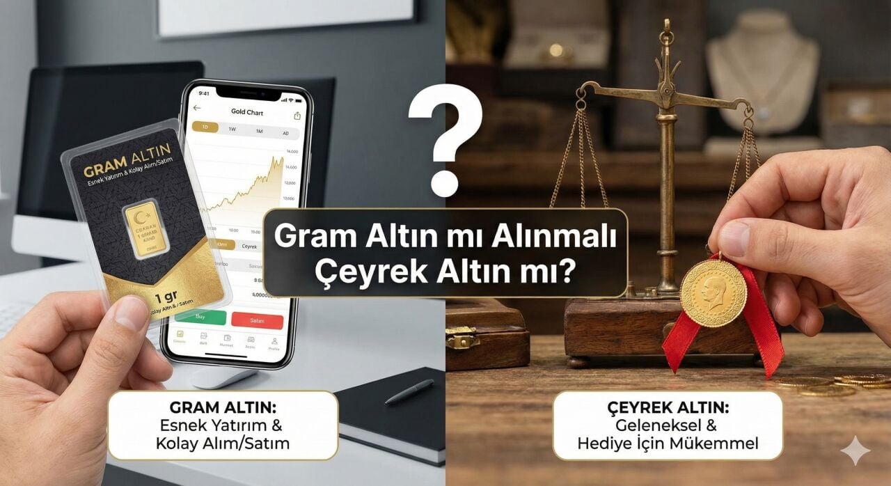 Gram Altın mı Alınmalı Çeyrek Altın mı?