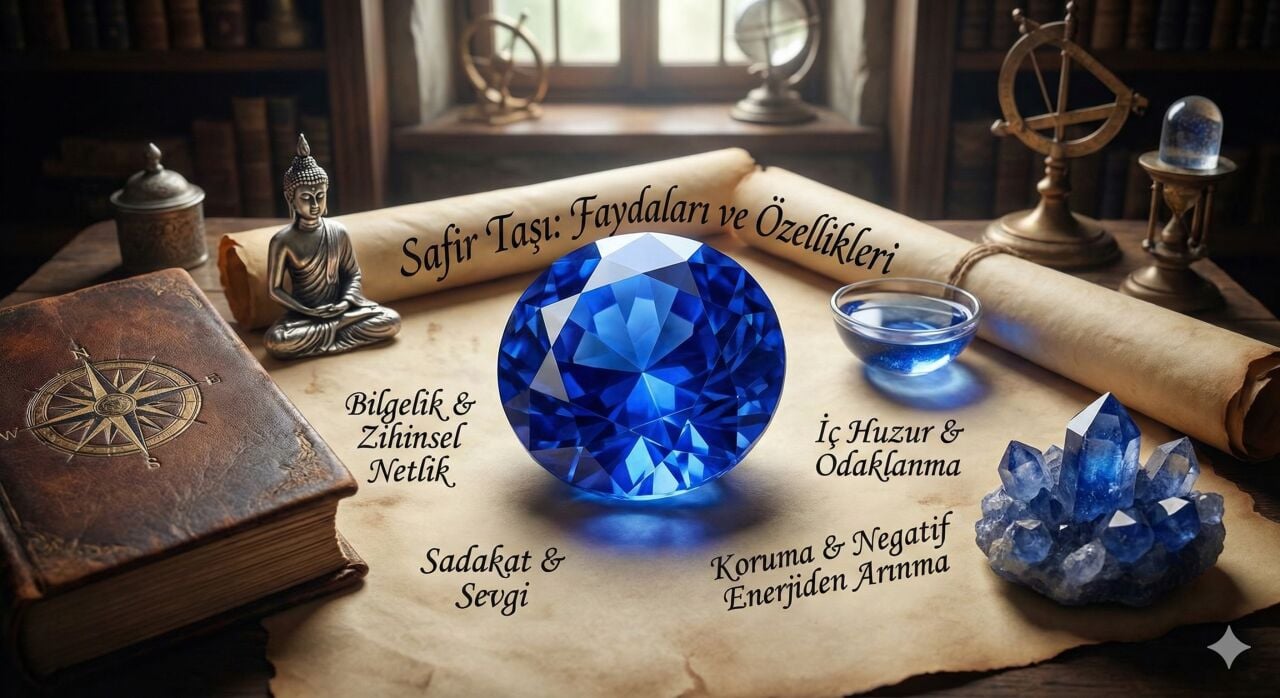 Safir Taşı Faydaları ve Özellikleri