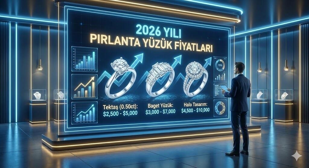2026 Yılı Pırlanta Yüzük Fiyatları