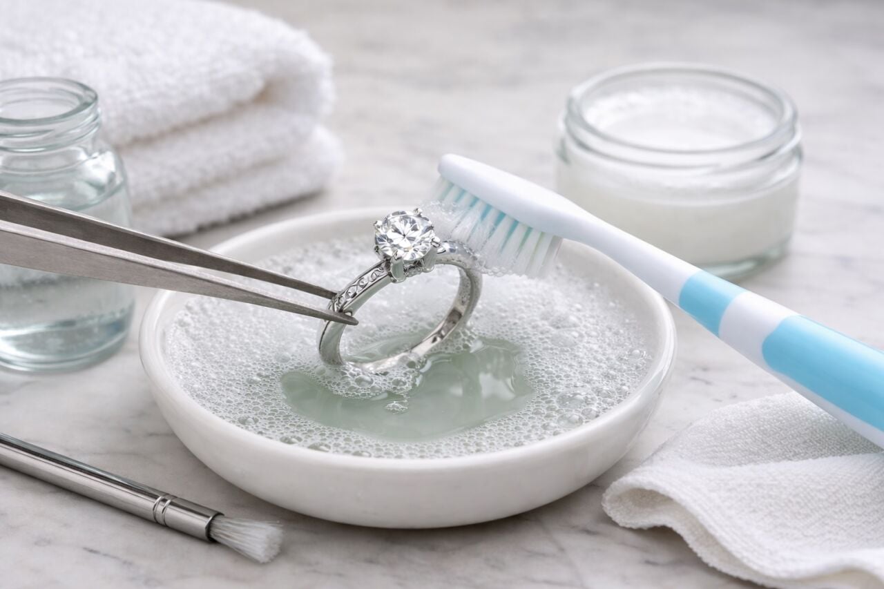 Pırlanta Yüzük Nasıl Temizlenir?