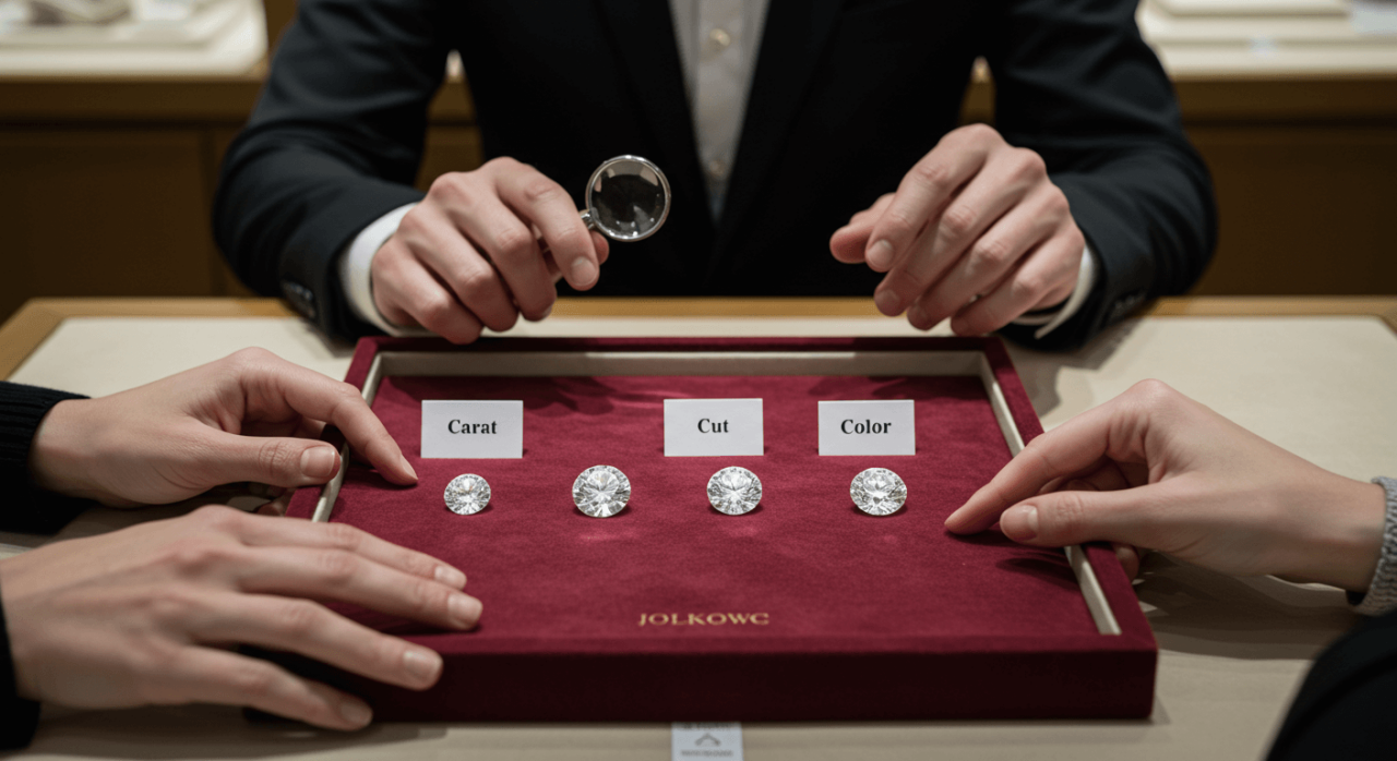 Pırlanta Seçerken Bilmeniz Gereken 4C Kuralı ve Tablosu