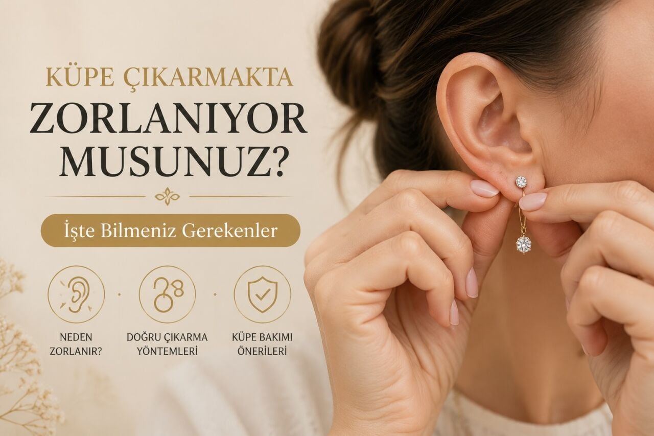 Küpe Çıkarmakta Zorlanıyor Musunuz? İşte Bilmeniz Gerekenler