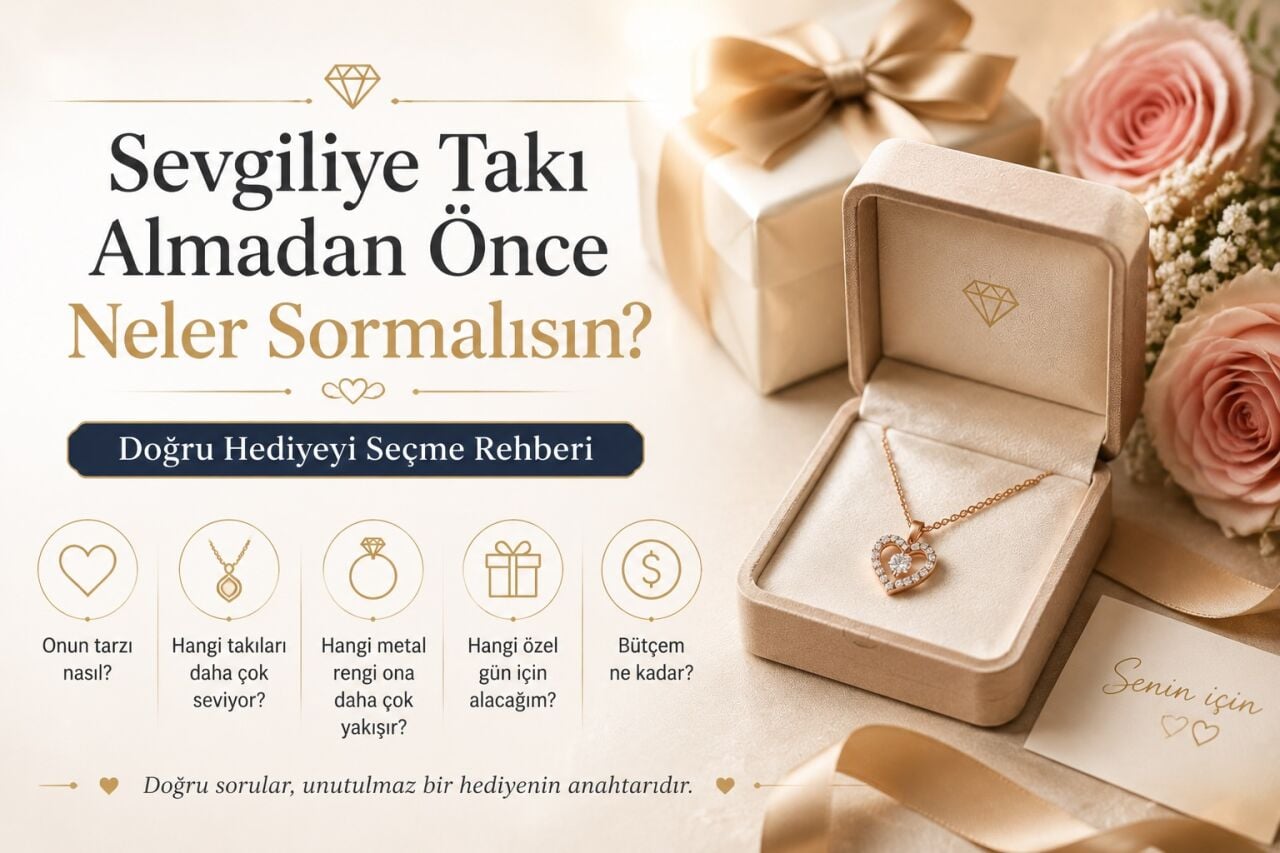 Sevgiliye Takı Almadan Önce Neler Sormalısın? Doğru Hediyeyi Seçme Rehberi