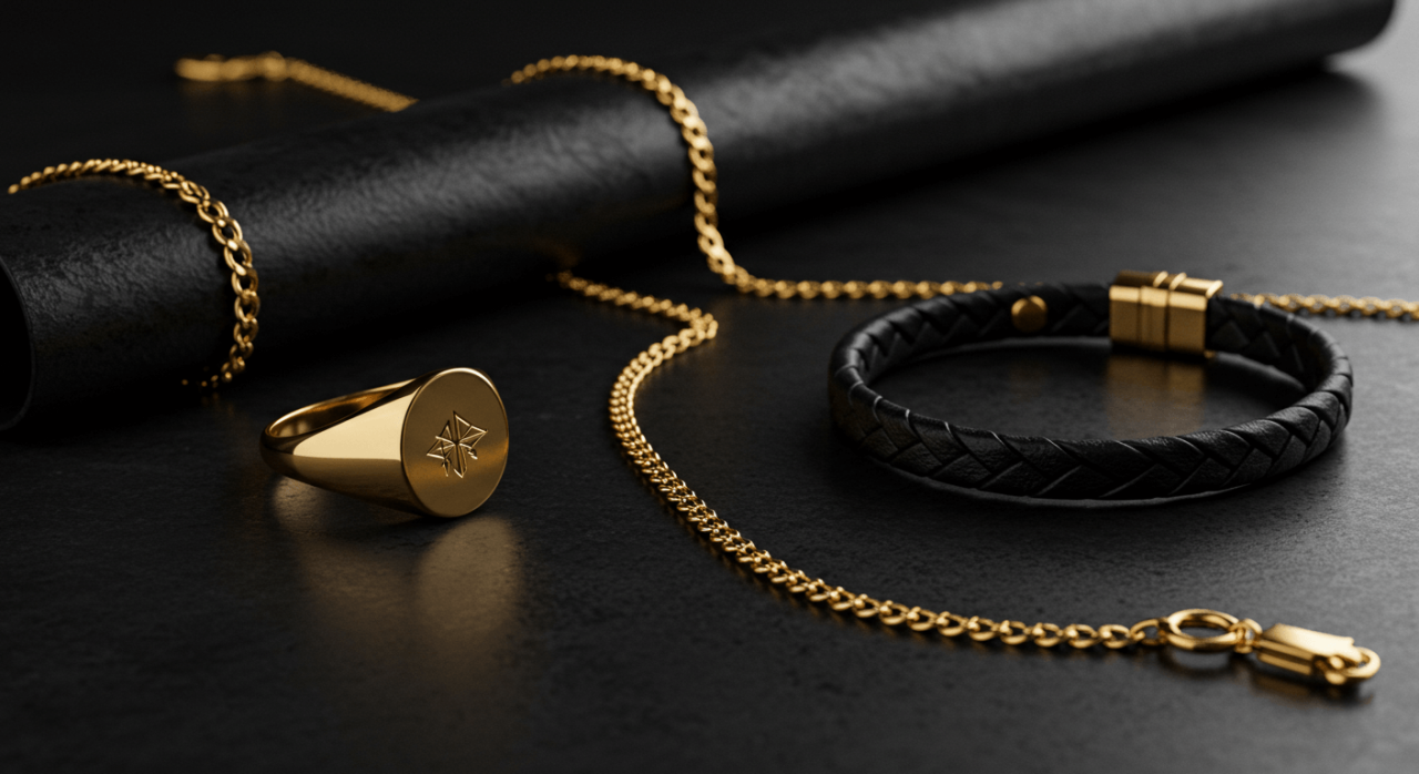 Erkekler İçin Takı Kullanım Rehberi: Yüzük, Zincir ve Bileklik Seçimi