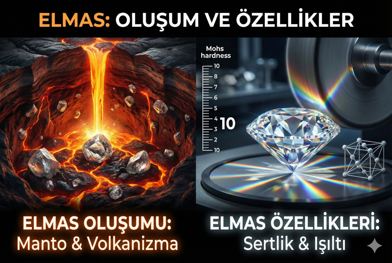 Elmas Nedir? Elmas Özellikleri ve Oluşumu