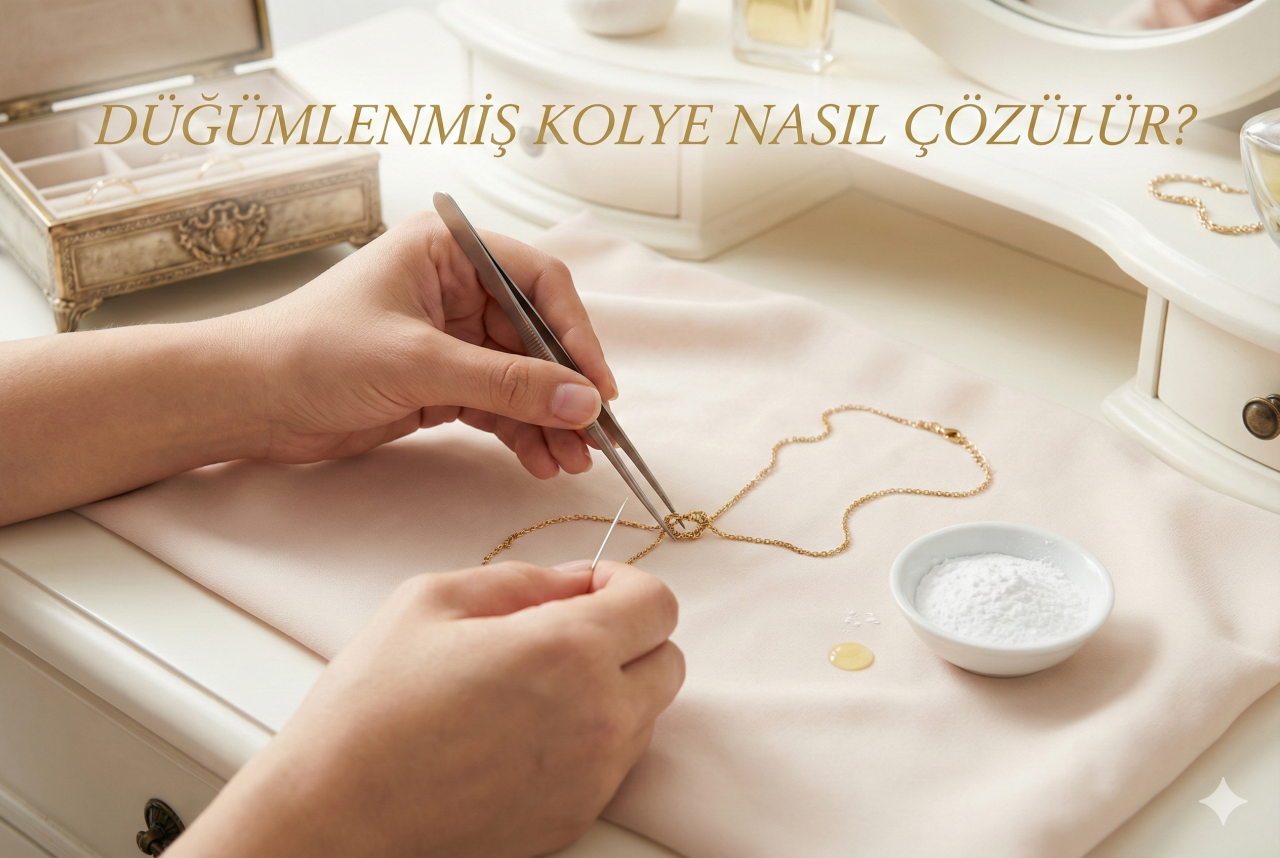 Düğümlenmiş Kolye Nasıl Çözülür?