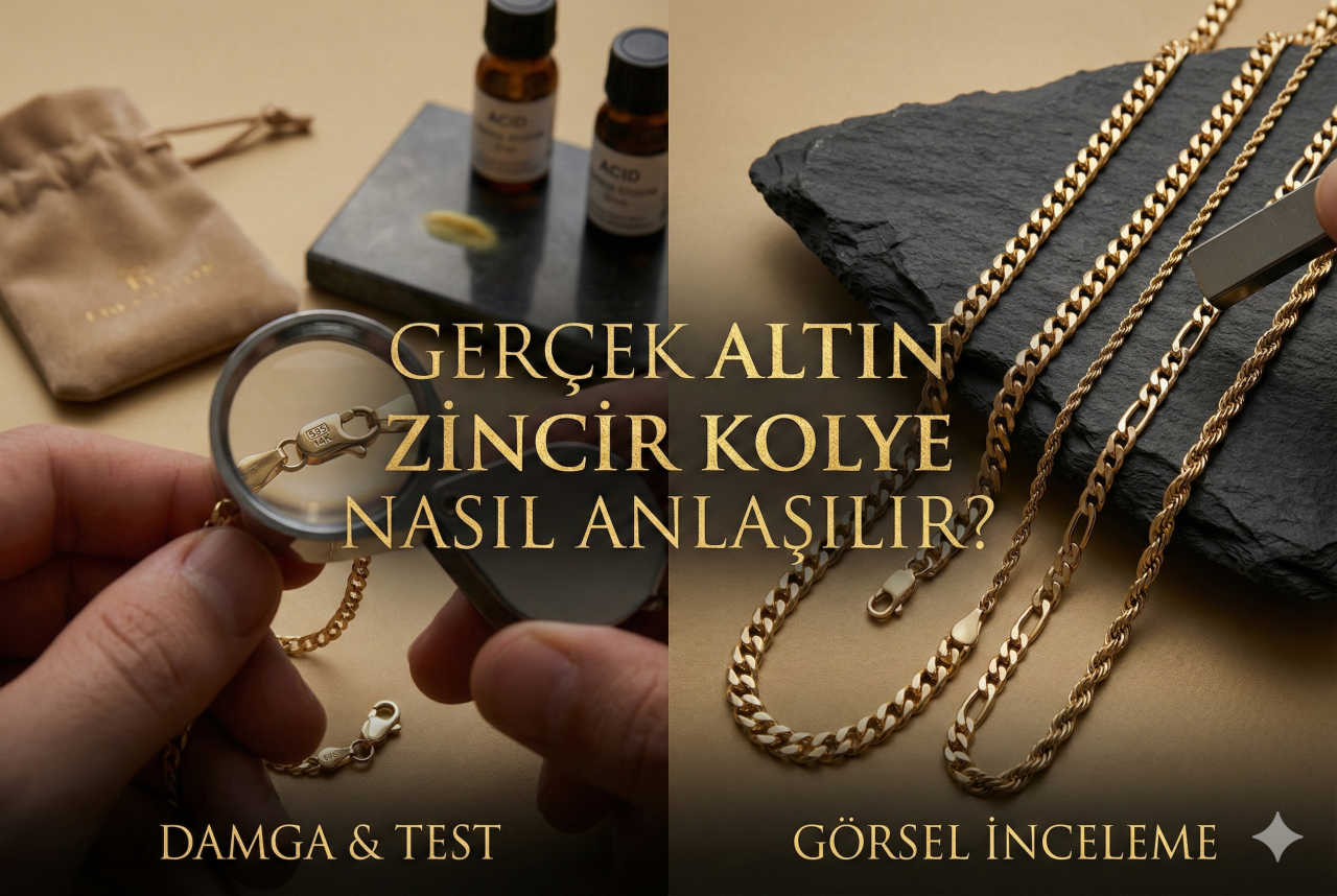 Gerçek Altın Zincir Kolye Nasıl Anlaşılır?
