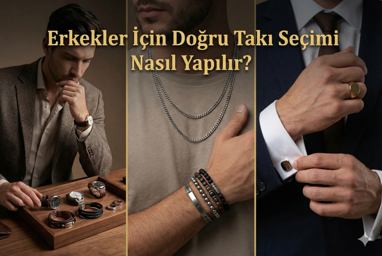 Erkekler İçin Doğru Takı Seçimi Nasıl Yapılır?