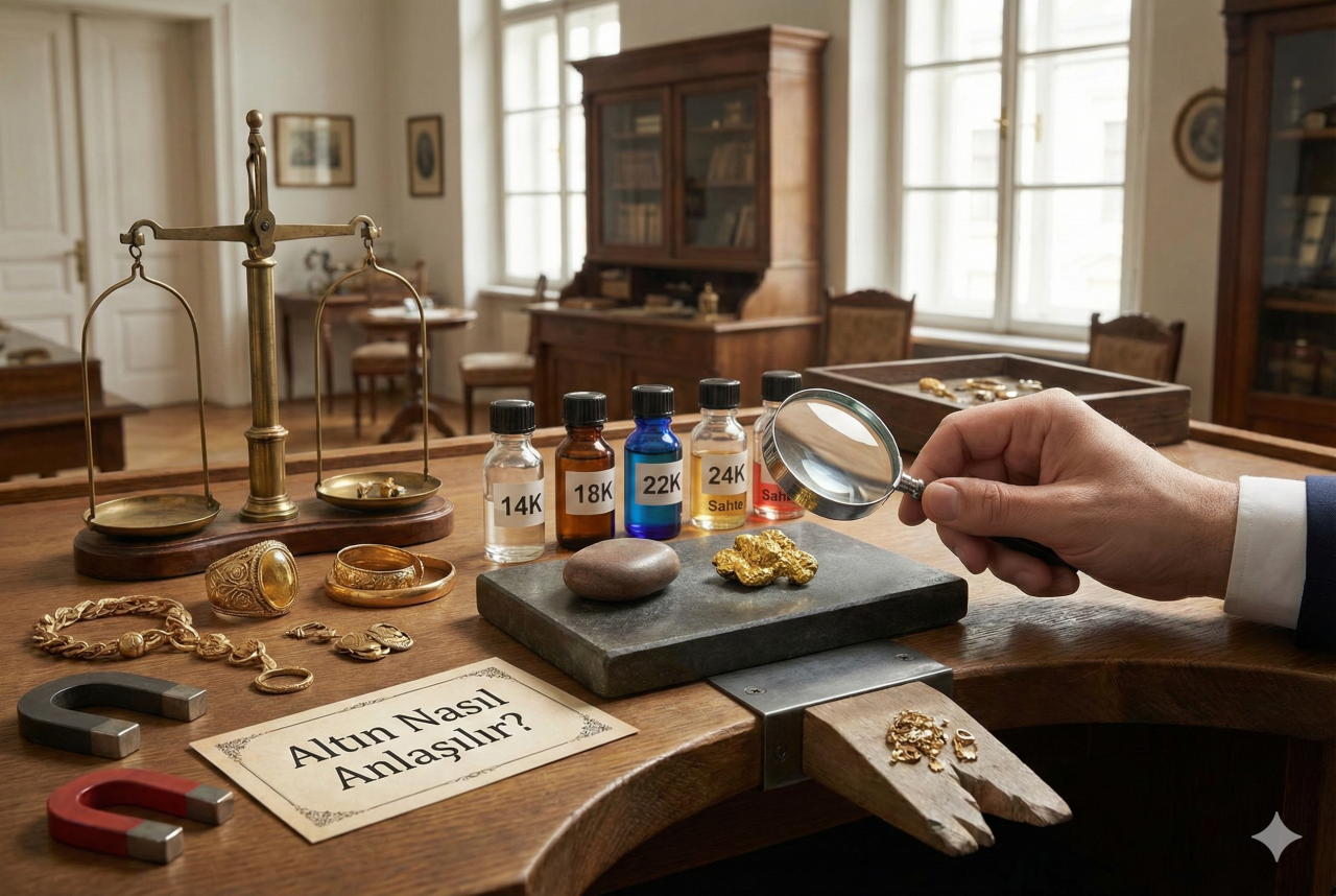 Altın Nasıl Anlaşılır? Gerçek Altını Anlamanın En Güvenilir Yöntemleri
