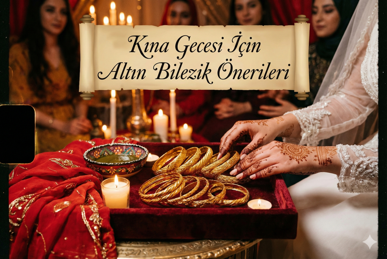 Kına Gecesi İçin Altın Bilezik Önerileri