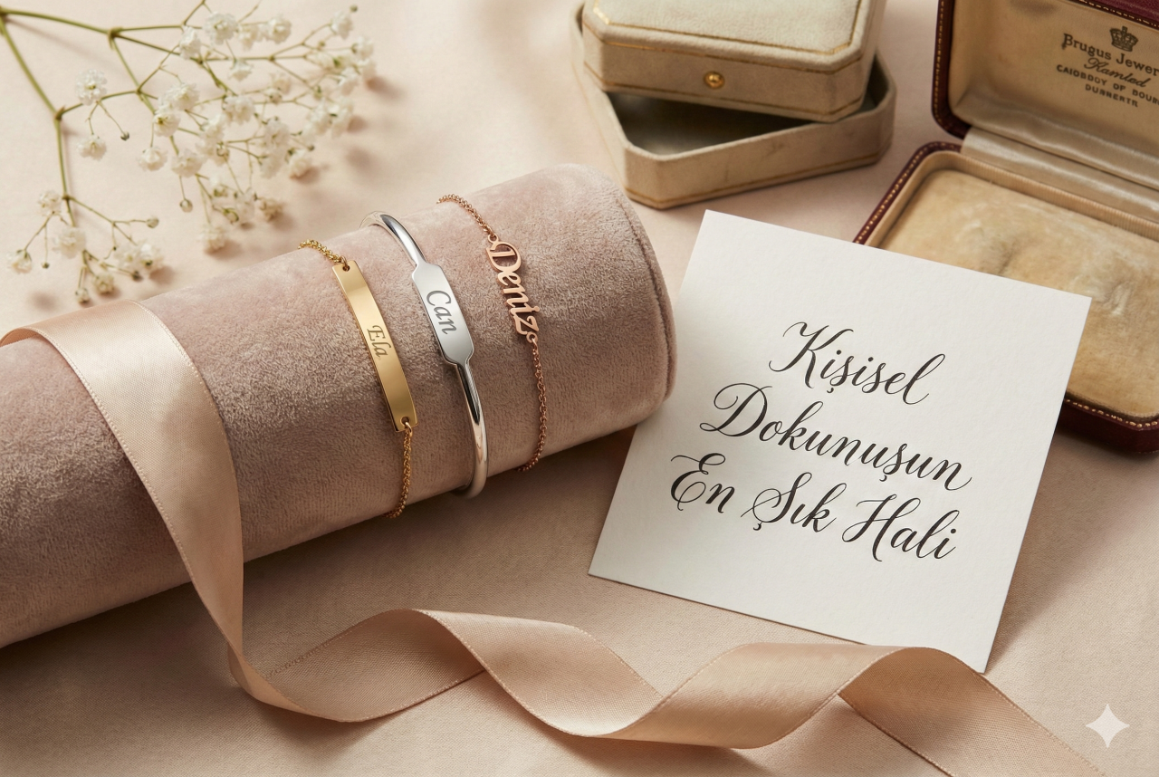 Kişisel Dokunuşun En Şık Hali- İsimli Bileklikler