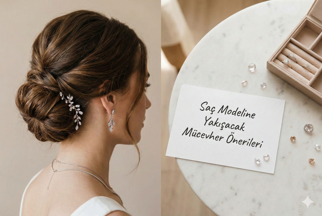 Saç Modeline Yakışacak Mücevher Önerileri