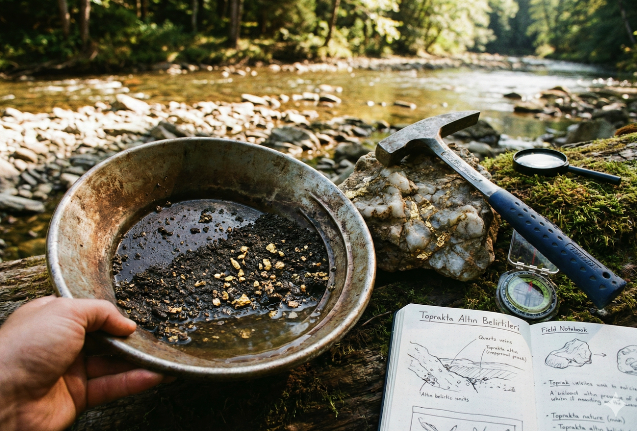 Toprakta Altın Belirtileri