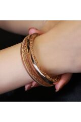Modern Tasarım Rose Altın Kelepçe Bilezik